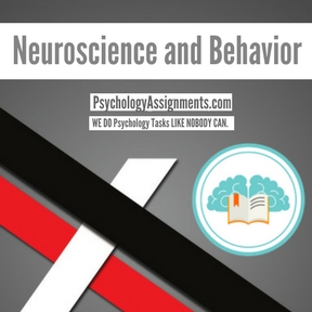 Neuroscience and Behavior Assignment Help